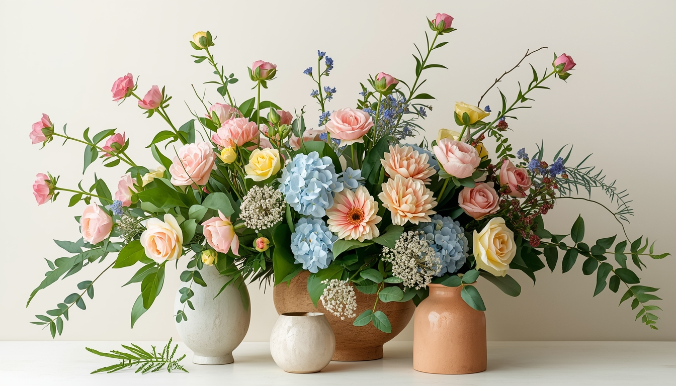 Rangkaian Bunga Musim Semi