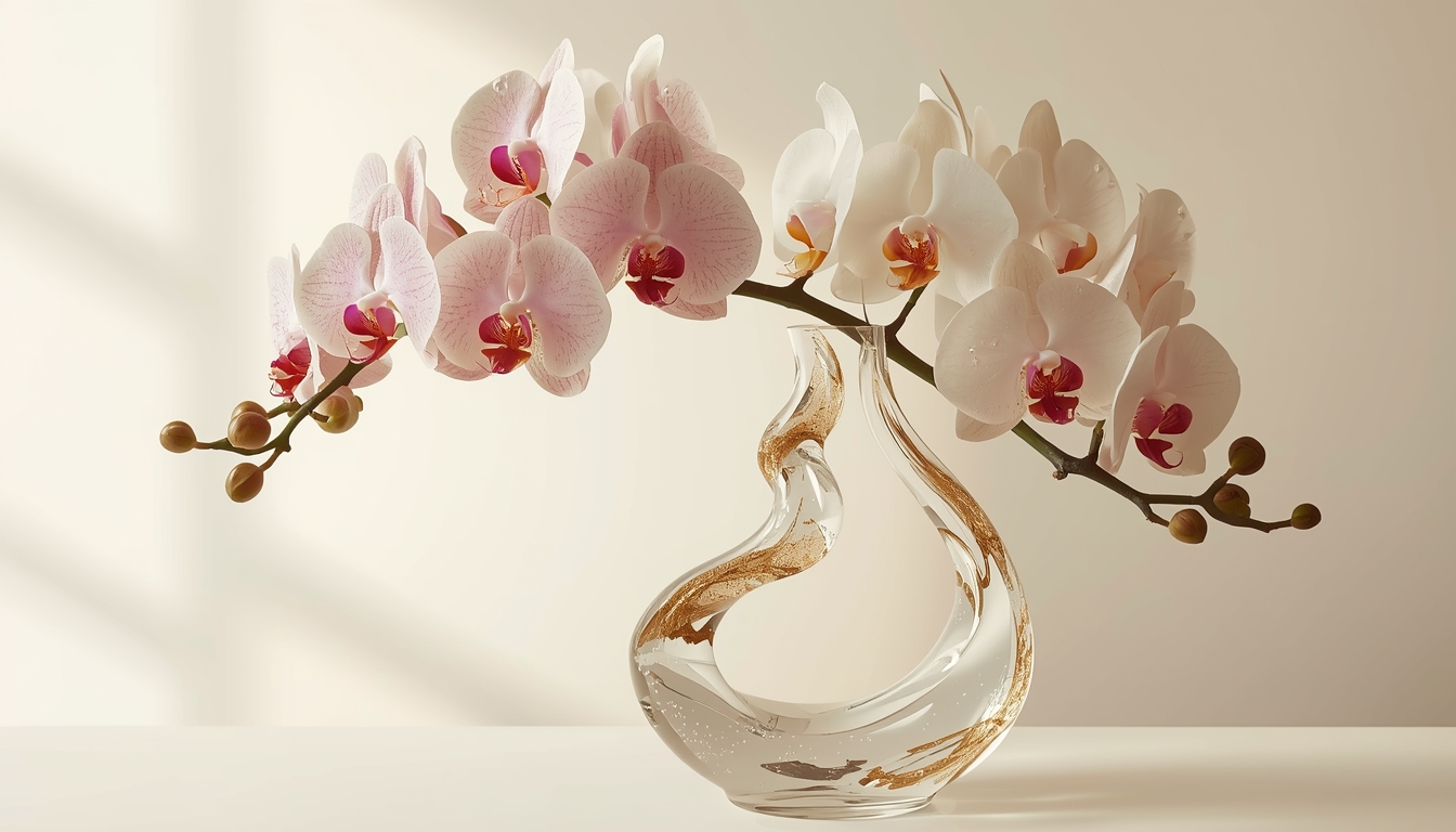 Rangkaian Anggrek Mewah